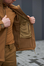 Військова тактична куртка Soft Shell MILITARY Койот M - зображення 9