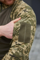 Тактическая боевая рубашка UBACS (Убакс) и кепка пиксель Боевая рубашка ВСУ 58 - изображение 4