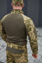 Тактическая боевая рубашка UBACS (Убакс) и кепка пиксель Боевая рубашка ВСУ 50 - изображение 2