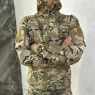Мужская Куртка Softshell на флисе с вентиляционными отверстиями мультикам размер M - изображение 1