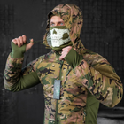Чоловіча демісезонна Куртка Carrier на флісі із утепленими Рукавами та Липучками під шеврони мультикам розмір M - зображення 5