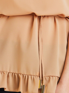Bluzka damska z krótkim rękawem Awama A269 XL Beżowa (5902360536814) - obraz 7