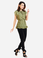 Блузка жіноча Awama A269 L Зелена (5902360536845) - зображення 4