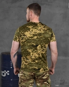 Тактична потовідвідна футболка ВСУ за перемогу піксель 3XL - изображение 7