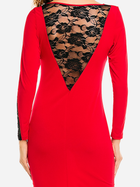 Sukienka ołówkowa damska Awama A128 S Czerwona (5902360511392) - obraz 5