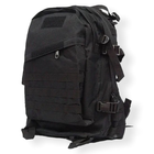 Рюкзак тактичний 3D на 30 літрів, колір чорний - зображення 1
