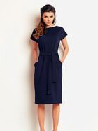 Плаття жіноче Awama A142 XL Темно-синє (5902360515703) - зображення 1