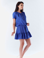 Sukienka krótka letnia damska Awama A180 L/XL Niebieska (5902360589995) - obraz 2