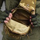 Нагрудна сумка "Enders" Cordura 1000D / Вологозахищений рюкзак мультикам розмір 19х27х10 см - зображення 5