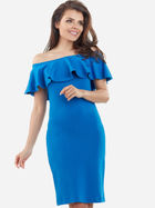 Sukienka ołówkowa damska elegancka Awama A221 S Niebieska (5902360522145) - obraz 4