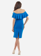 Плаття-футляр коротке літнє жіноче Awama A221 XL Синє (5902360522176) - зображення 3
