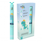 Электрическая зубная щетка Vega Kids VK-500P от 3-12 лет бирюзовая