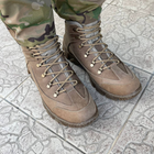 Ботинки военные тактические ВСУ (ЗСУ) 7523 44 р 29 см коричневые - изображение 6