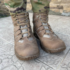 Ботинки военные тактические ВСУ (ЗСУ) 7526 41 р 26,5 см коричневые - изображение 8