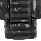 Баул Brandit Molle 65 л тактичний військовий рюкзак Dark Camo, Kampfrucksack - зображення 7