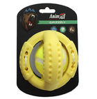 Игрушка AnimAll GrizZzly теннисный мяч L, размер 11,2 х11, 2х10, 7 см, желтый
