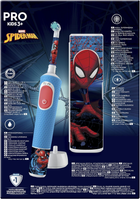 Elektryczna szczoteczka do zębów Oral-b Braun Vitality Pro Kids 3+ Spider-Man + TC - obraz 4