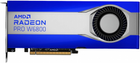 Відеокарта AMD PCI-Ex Radeon W6800 32GB GDDR6 ECC (256bit) (6 x Mini DisplayPort) (100-506157) - зображення 2