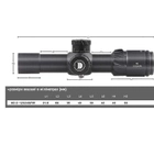 Прицел Discovery Optics HD 2-12x24 SFIR FFP (30 мм, подсветка) - изображение 7