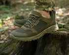 Кросівки тактичні Patriot з 3D-сіткою Olive 42 (275 мм) - зображення 9