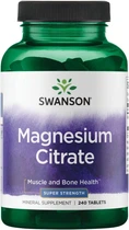 Цитрат магния Swanson Magnesium Citrate 240 таблеток