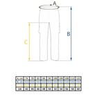 Штани чорні тактичні rip-stop micro 56 - зображення 2