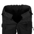 Штани w32/l30 urban tactical rip-stop polycotton pants helikon-tex black - зображення 6