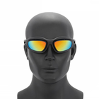 Солнцезащитные очки со сменными линзами C5 (чёрные) - изображение 4