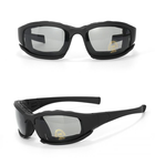 Солнцезащитные очки со сменными линзами X7 (чёрные) - изображение 4