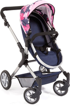 Wózek dla lalki Bayer City Neo 82 cm Blue/Pink (4003336181692) - obraz 5