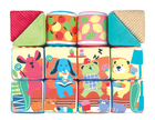 Розвиваюча іграшка K'S Kids М'які кубики 14 шт (4892493108686) - зображення 5