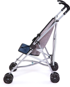 Wózek spacerówka dla lalki Bayer Prinzessin 55 cm Grey (4003336305272) - obraz 3