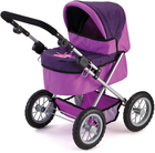 Wózek głęboki dla lalki Bayer Trendy 68 cm Purple (4003336131123) - obraz 4