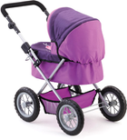 Wózek głęboki dla lalki Bayer Trendy 68 cm Purple (4003336131123) - obraz 5
