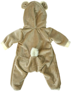 Вбрання для ляльки Adar Baby Bear Bodysuit 40 см Brown (5901271580558) - зображення 3