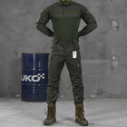 Мужской костюм "7.62 tactical Minnesota" рип-стоп убакс + штаны олива размер 2XL - изображение 1