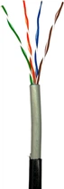 Мережевий кабель кручена пара для зовнішніх робіт Gear CAT.5E UTP-CCA-4Px2x0.51 Outdoor PVC+PE (GEC-UTPCCAOUT051305)