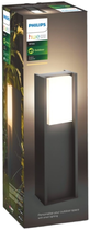 Zewnętrzna lampa postumentowa Philips Hue Turaco 9 W (8718696154472) - obraz 3