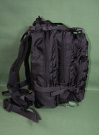 Рюкзак штурмовий Кіраса на 35 літрів кордура чорний 942 - изображение 5