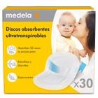 Накладки для грудей Medela Safe y Dry Ultra Thin Disposable Pads 30 шт (7612367063098 / 7610472879863) - зображення 1