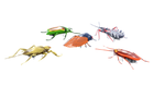 Zabawka interaktywna Hexbug Nano Real Bugs 5 szt (778988506301) - obraz 5