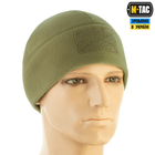 M-Tac шапка Watch Cap Elite флис (320г/м2) с липучкой Tan M - изображение 3