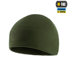 M-Tac шапка Watch Cap Elite фліс (320г/м2) з липучкою Army Olive M - зображення 5