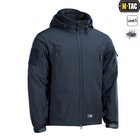 M-Tac куртка Soft Shell з підстібкою Dark Navy Blue M - зображення 3