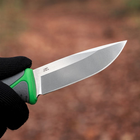 Нож с ножнами Ganzo G807-GY серый - изображение 13