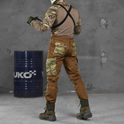 Мужской костюм Горка "7.62 Tactical Commando" рип-стоп куртка + брюки с подтяжками мультикам размер 3XL - изображение 5