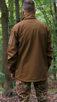 Куртка Vik-Tailor SoftShell с липучками для шевронов Coyote 54 - изображение 9