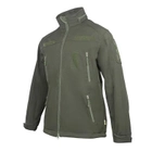 Шевронів липучками куртка з для vik-tailor softshell olive 58 - зображення 1