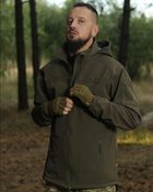 Шевронів липучками куртка з для vik-tailor softshell olive 60 - зображення 9