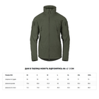 Олива легка куртка helikon-tex blizzard 2xl - изображение 2